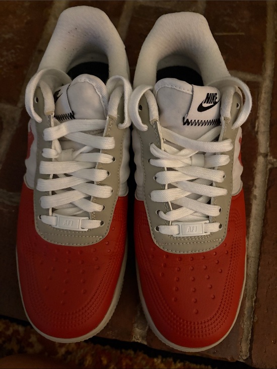 Nike Other - Nike Men’s Air Force 1 Low — Red, White & Gray